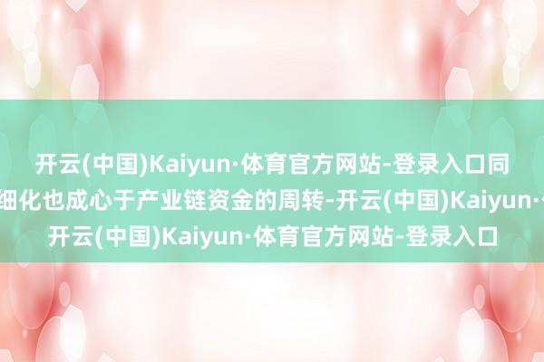 开云(中国)Kaiyun·体育官方网站-登录入口同期对地皮收储等计谋的细化也成心于产业链资金的周转-开云(中国)Kaiyun·体育官方网站-登录入口